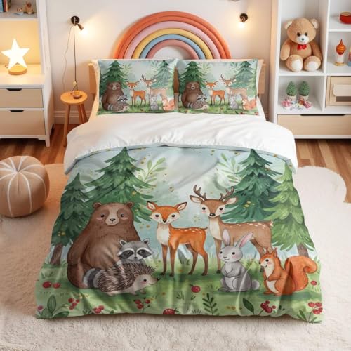 Housse de couette aquarelle pour lit simple : finis les couchers difficiles - 5