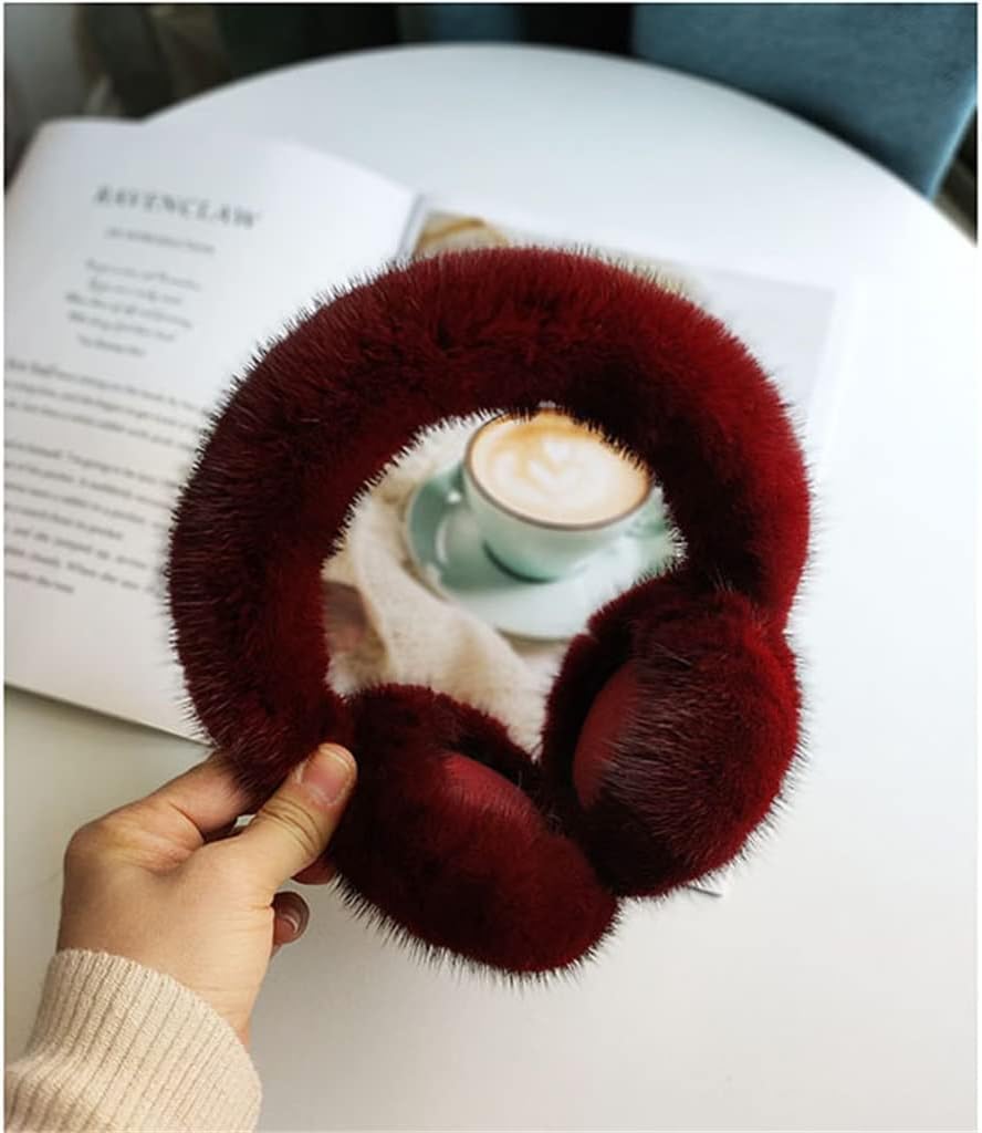 Earmuffs Women's Winter Warm Plush Ear Warmer Cute Antifreeze