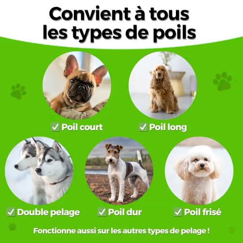 Brosse PelageZen zenopet pour chiens et chats peigne ergonomique - 5