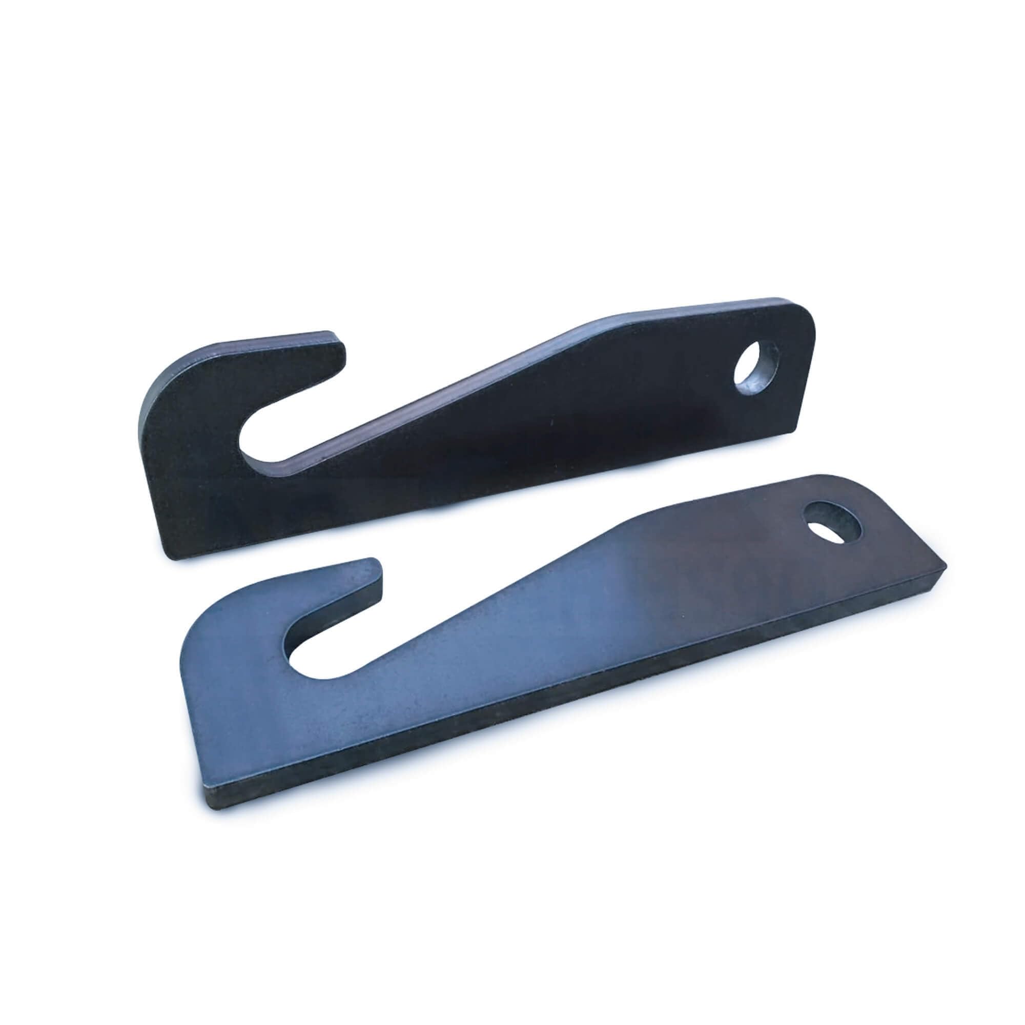 Stahl-Industrie Koppelhaken Weidemann 40x37x325mm 2 Stück (1 Paar) Optimal für hydraulische Schnellwechselaufnahmen