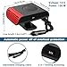 Car Heater 12V 2 in 1 Fast Heating Car Heaters for Vehicle 150W Car Heater That Plug in Cigarette Lighter