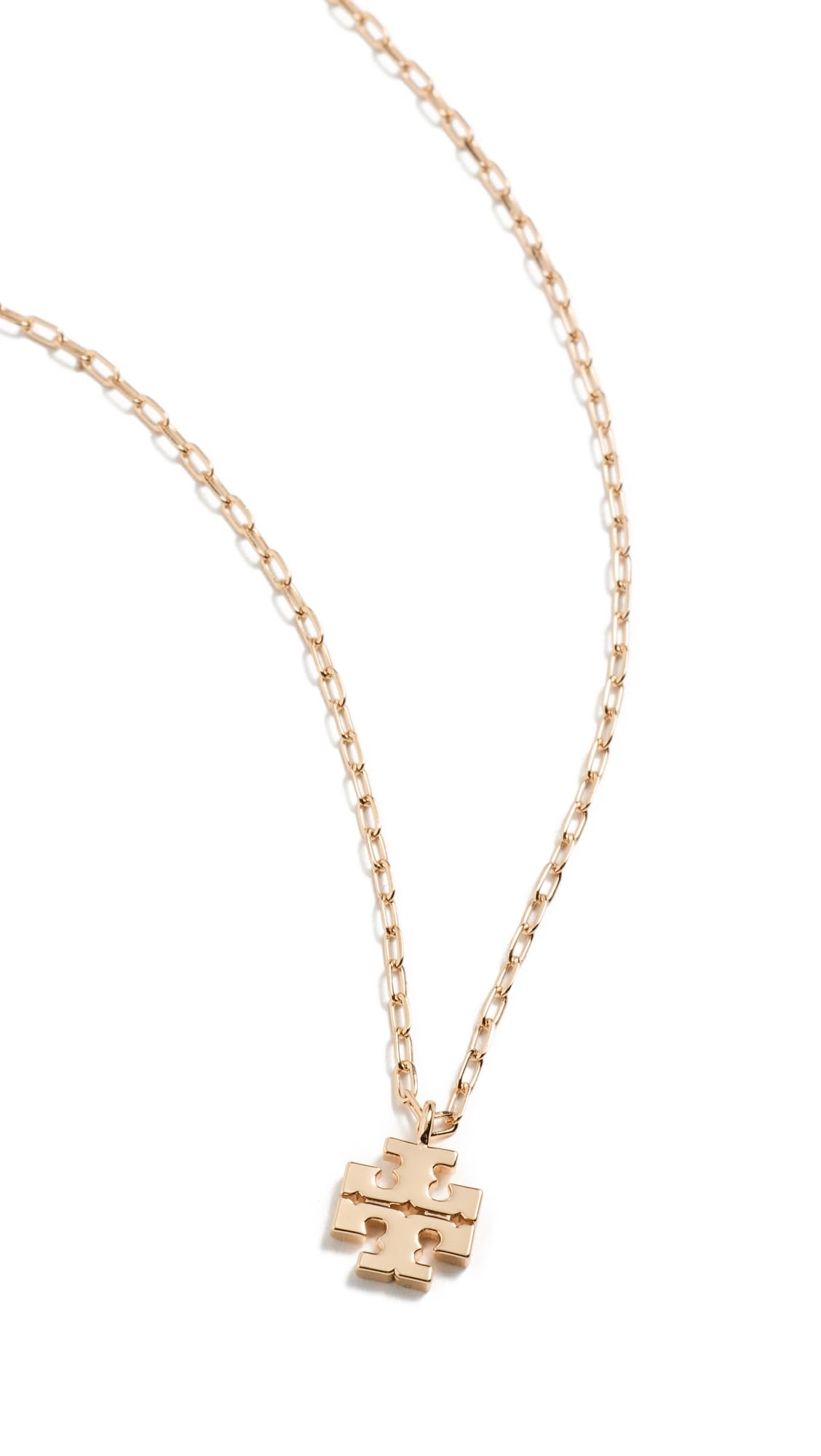 Tory Burch Women's Delicate Kira Pendant Necklace, Tory Gold, One Size