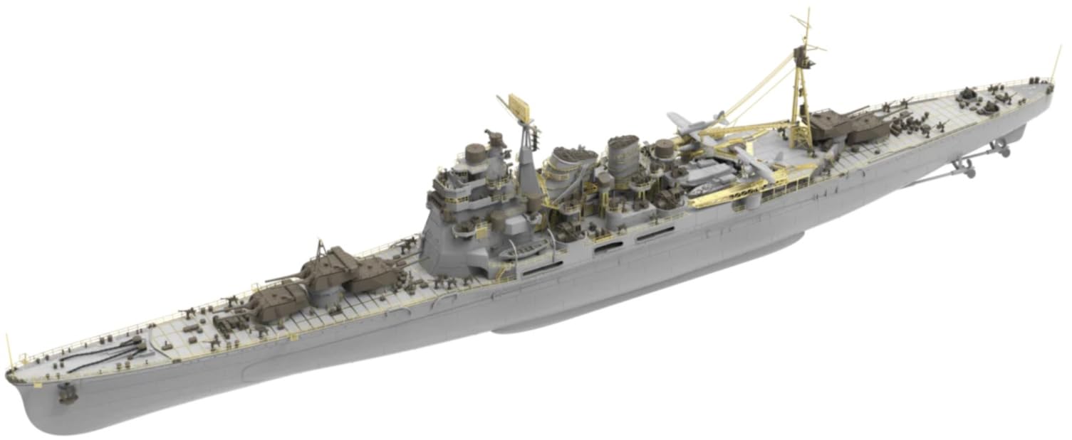 Amazon | ベリーファイア 1/700 日本 重巡洋艦 高雄1944年 DX版