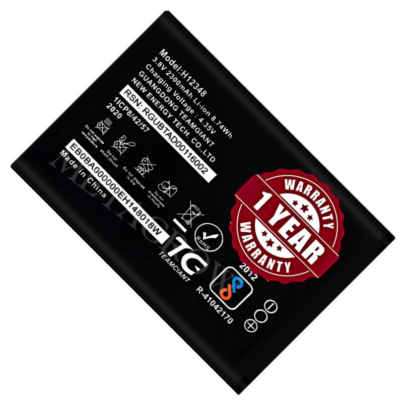 Image of Original H12348 Battery for Reliance Jio WiFi 4G Router JioFi 2 M2 M2S Jio 4G Dongle Battery - (2300mAh) - 1 Year Warranty MC17