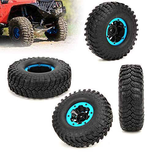 Pneu inflável de 1,9 pol. 100 mm, alta resistência a choques fácil de instalar mini pneu para carro