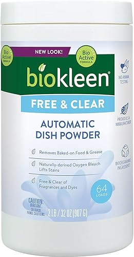 Biokleen Auto plato en polvoúltima intervensión y transparente32oz botella de 2lb por Biokleen