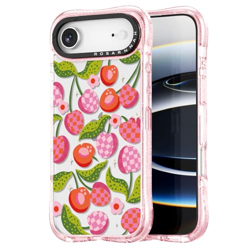 Coque antichoc iPhone Air protection militaire 6m Rosarnnah 17GPR rose cerise