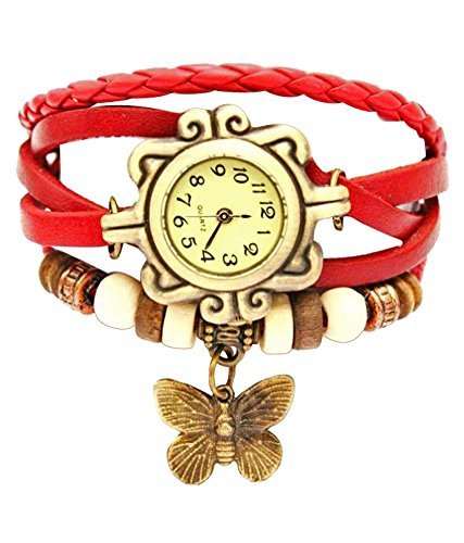 MVS Casual Watch Analog Off-White Dial Womens Watch - Butterfly (B075YPTX2Y) Amazon Price History, Amazon Price Tracker