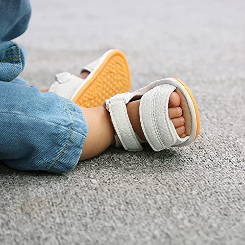 MK MATT KEELY Baby Boy Girl Sandalen Eerste Lopen Lederen Zomer Schoenen Met Zachte Rubberen Zool Voor Pasgeboren Baby… - Image 7