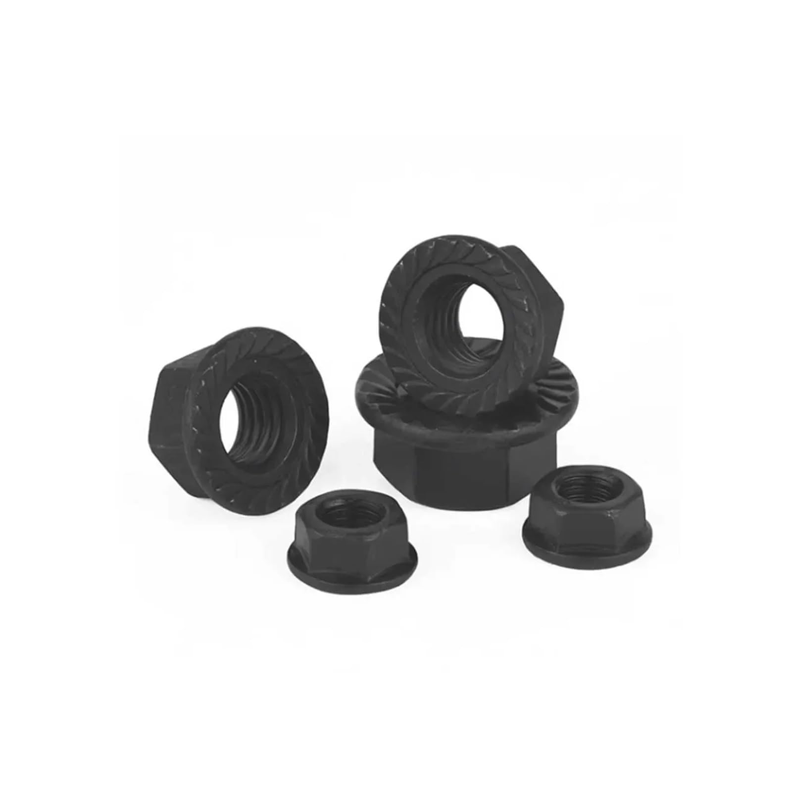 Écrou à bride dentée haute résistance de qualité 10.9/écrou de plaque de pression for moule de joint Gb6177(20pcs M8)