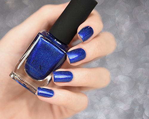 Image of ILNP Summer Stargazing - Royal Blue Holographic Nail Polish
