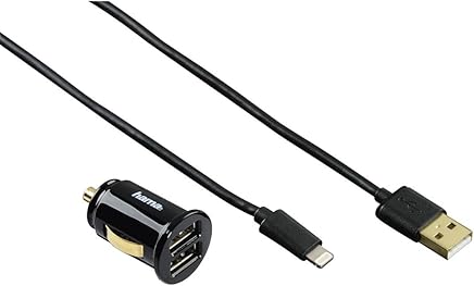 Hama Dualpicco Auto Negro - Cargador (Auto, Encendedor de cigarrillos, USB, 5 V, 1,5 m, Negro) Hama Dualpicco Auto Negro - Cargador (Auto, Encendedor de cigarrillos, USB, 5 V, 1,5 m, Negro)