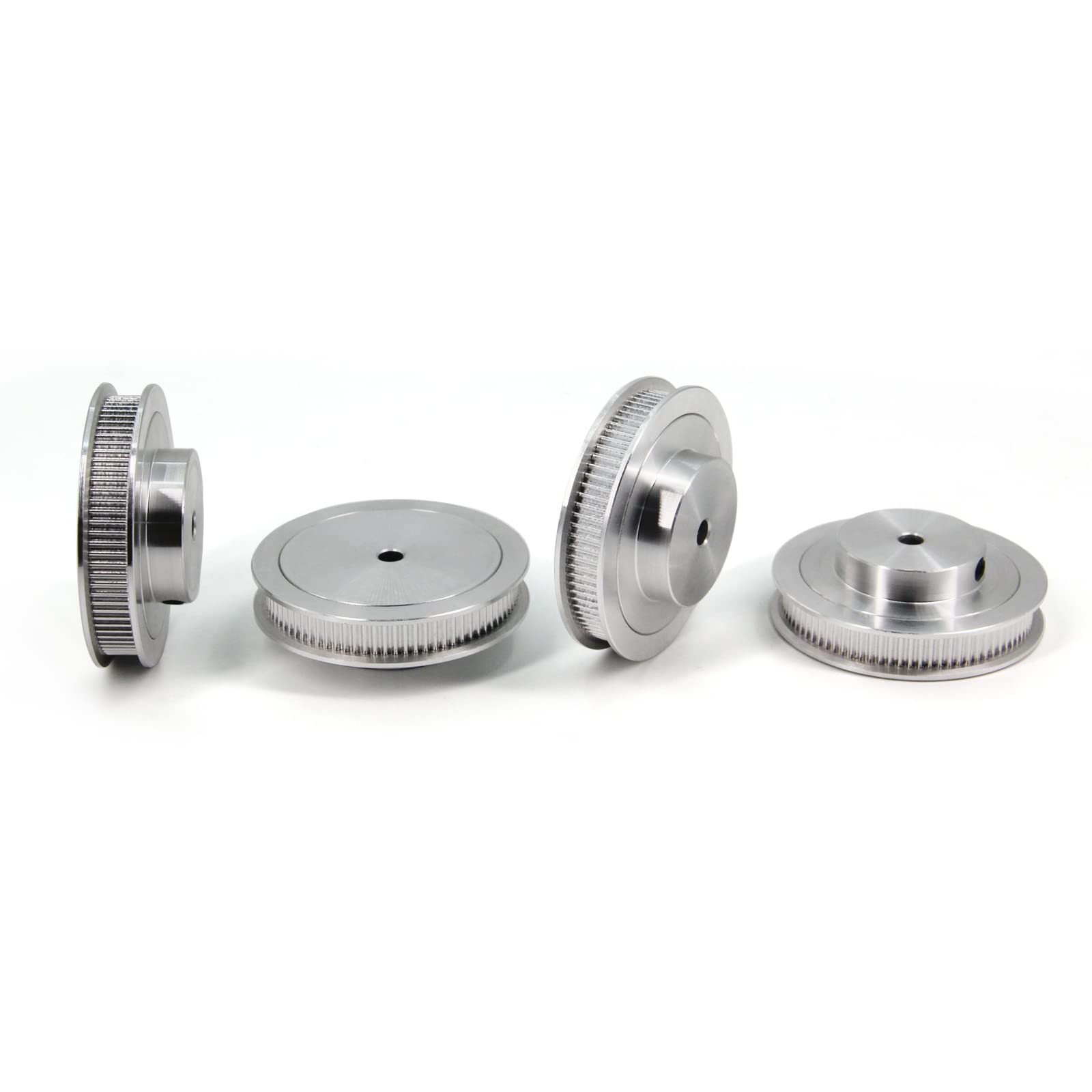 2GT Pulleys 80 Teeth 5mm Bore 80T Timing Belt Pulleys Synchronous Wheel Aluminum for Width 6mm Belt 3D Printers Parts, 4pcs/Pack(Size: 80T-5mm Bore) — Amazon image 5