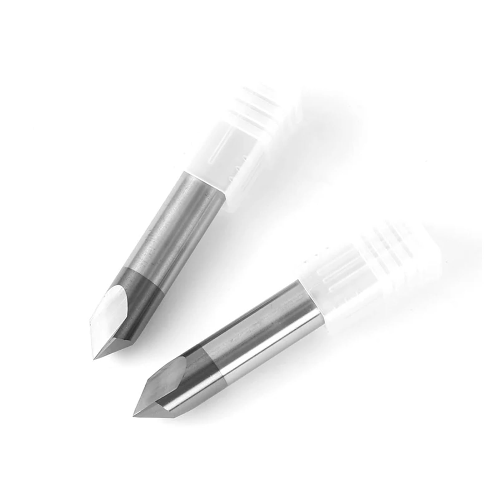 Fresa De Extremo De Chaflán Fresa de biselado de carburo CNC recubierta de 3 flautas, fresa de extremo de desbarbado, herramientas de fresado de grabado y tallado 60, 90 y 120R(5Pcs,6X50LX90R)