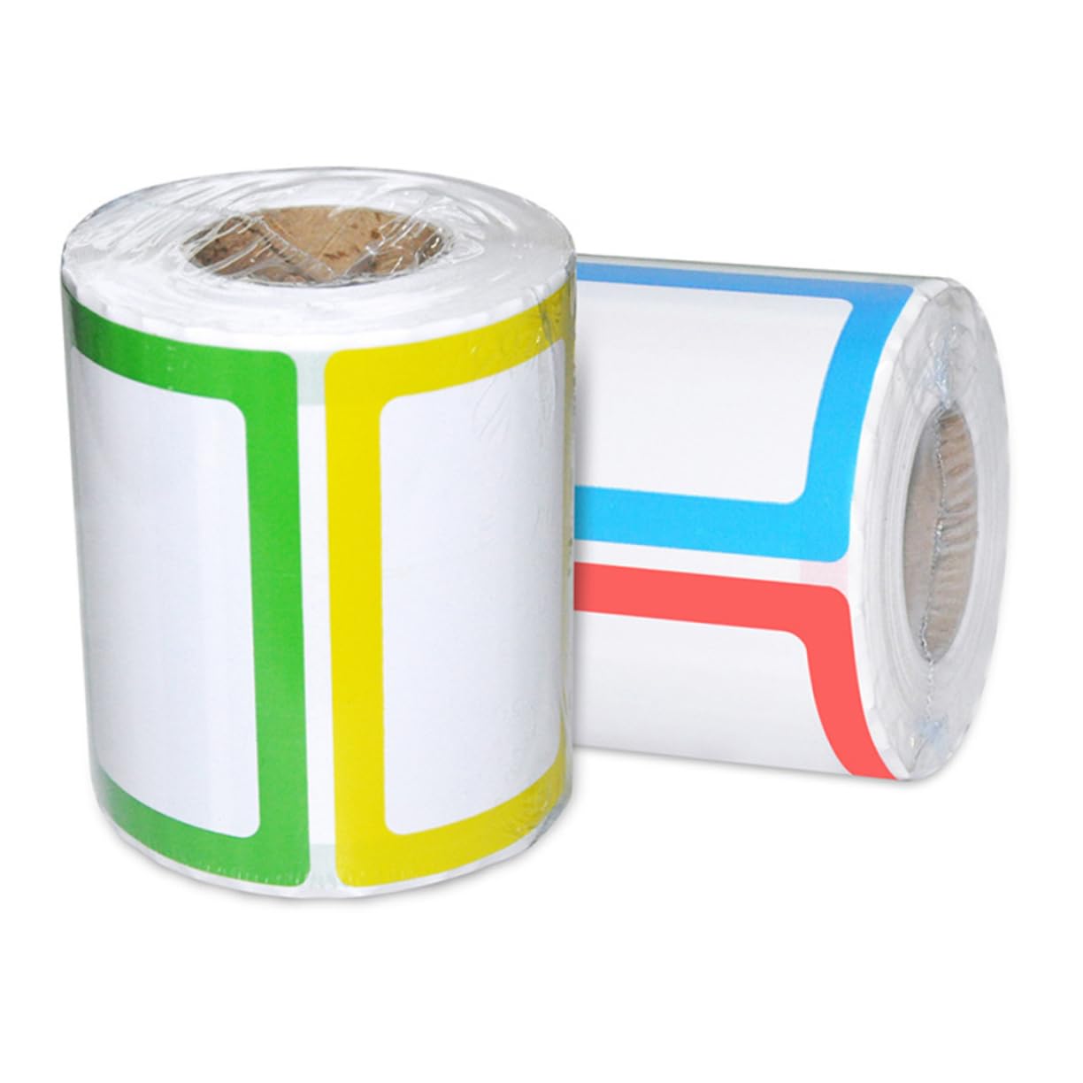 Bunte Namensaufkleber 600 Stück Selbstklebend aus Beschichtetem Papier