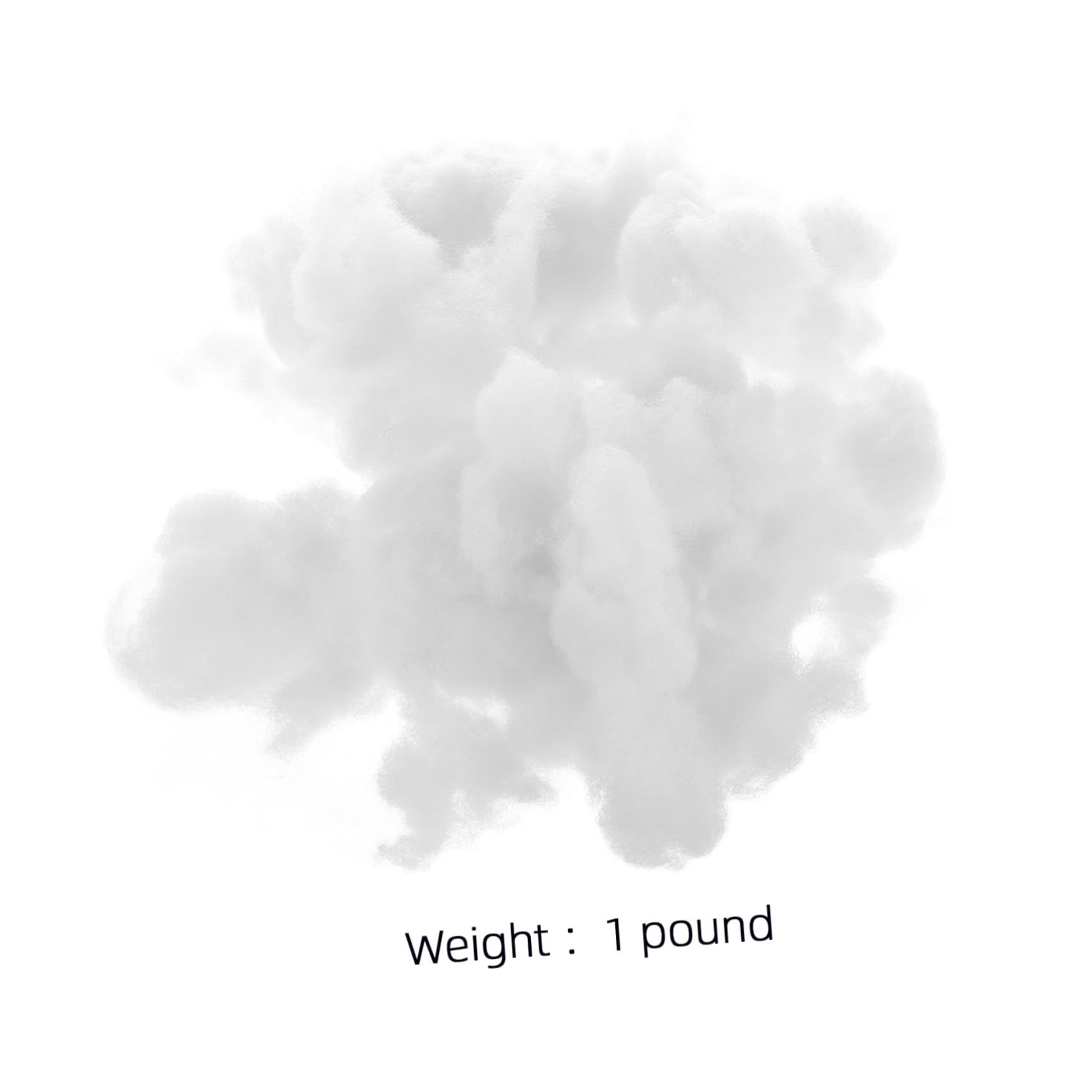 Levemolo DIY Crochet Pillow Stuffed Toy Filling High Elastic Fiber Fill Cottons for Dolls 500g