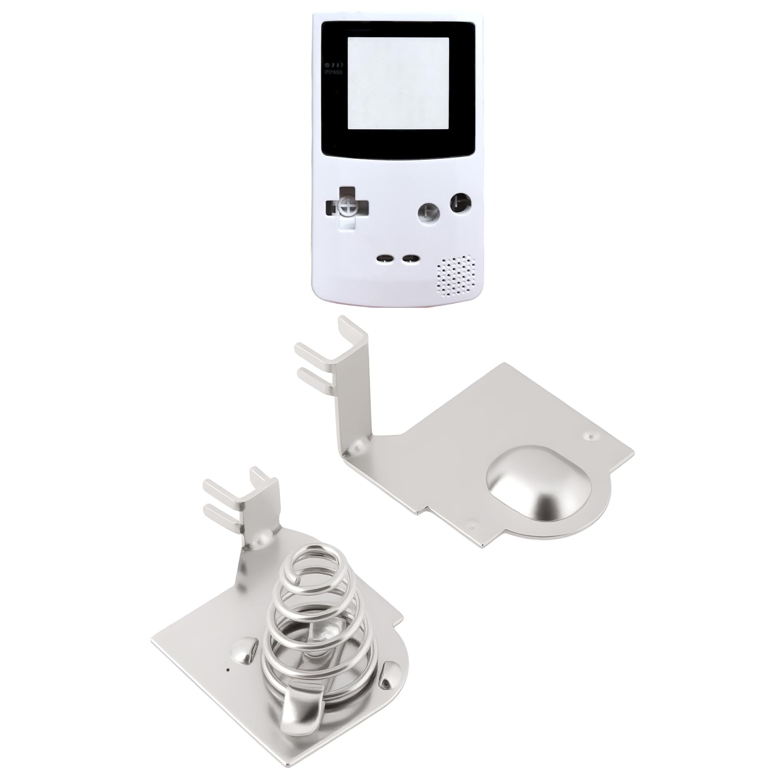 2 Paires De Ressorts De Contact Pour Bornes De Batterie Gameboy Color - Remplacement Pour Problèmes De Alimentation