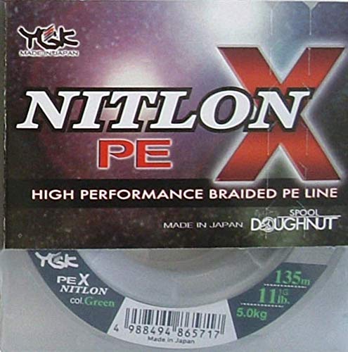 YGK - Nitlon PE X 135 Green 1 11Lbs (X6)