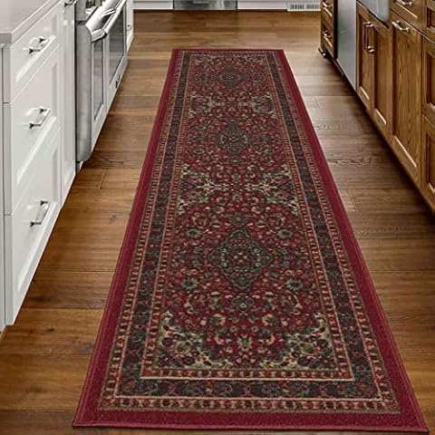 Ottomanson Ottohome-Kollektion Teppichläufer mit Gummirückseite und persisch-orientalischem Heriz-Design Cover