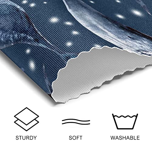 Sets de table baleine antidérapants 30,5 cm pour salle à manger - 5