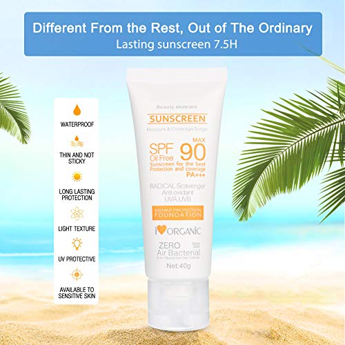 SPF 50 Zonnebrandcrème Gezichtslotion Zonnebrandcrème Bescherming Hydraterende Whitening Huidverzorging Dagelijkse… - Afbeelding 5