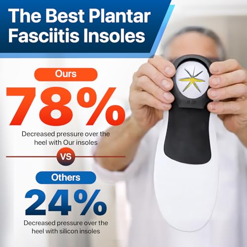 Plantillas para Fascitis Plantar Hombre y Mujer alivio inmediato miniatura 2