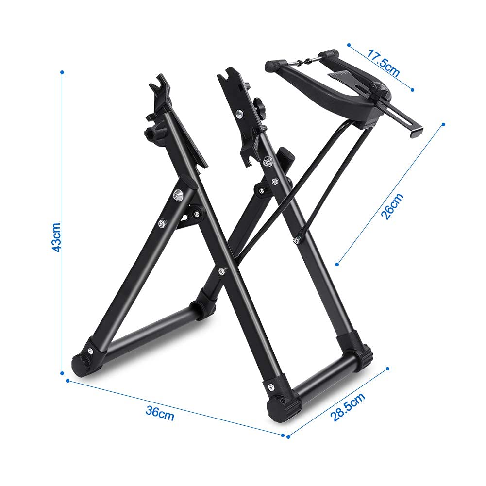 Centreur de Roue de Vélo, Support de Réparation pour Vélo, Support de Centrage pour Roues de Vélo, Entretien des Roues de Vélo pour Maison, Support de de Vélo, Convient à