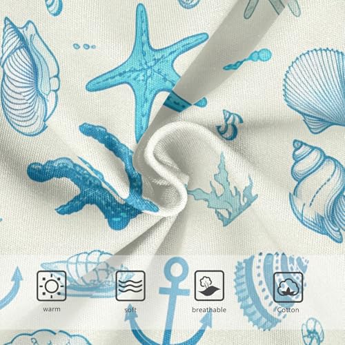 Starfish Anchor Seashells Toddler Girls's Underwear 2T 202c18383