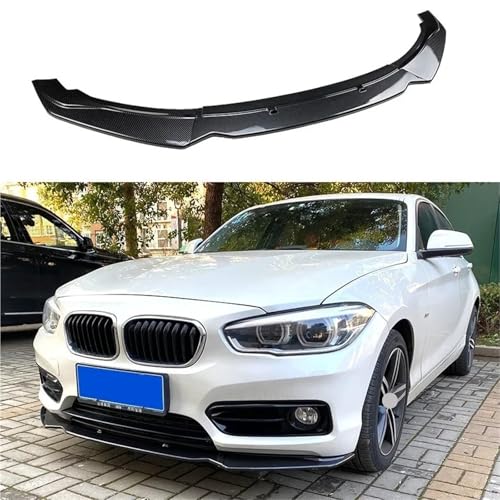 Diffuseur de pare-chocs avant aérodynamique pour BMW Série 1, splitters noir brillant - 7