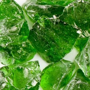 Green Landscape Glass Large 50 Lb Bag