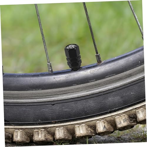 GLEAVI 4 piezas Tapones de Válvula para Neumáticos de Aluminio para Automóviles, SUV, Motocicletas con Estampado Leopardo miniatura 5