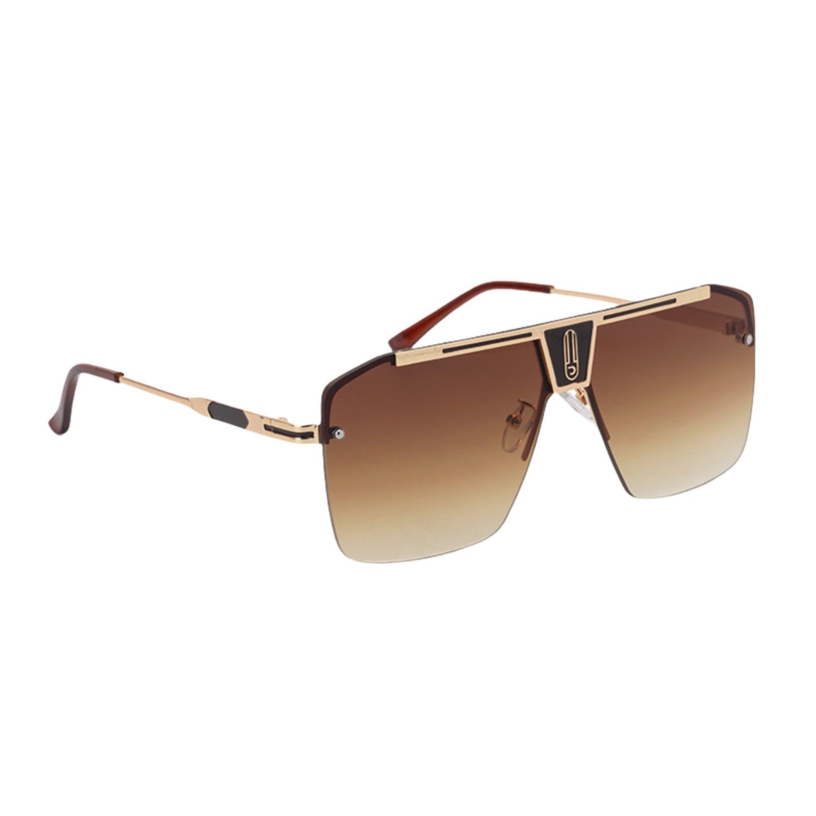Leichte Retro-Sonnenbrille Für Männer Sonnenbrille Mit Nasenpolster Aus Kunststoff Autofahren Angeln Golfen Strandsonnenbrille