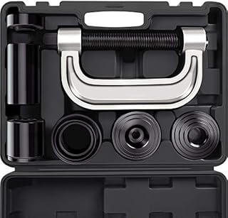 Orion Motor Tech OMT Heavy Duty Ball Joint Press & U Joint Removal Tool Kit with 4wd Adapters, for Most 2WD and 4WD Cars and Light Trucks (BK)