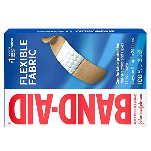 Image of Band-Aid Flexible Fabric Adhesive Bandages 3 /4 inch X 3 inch 100 Ct