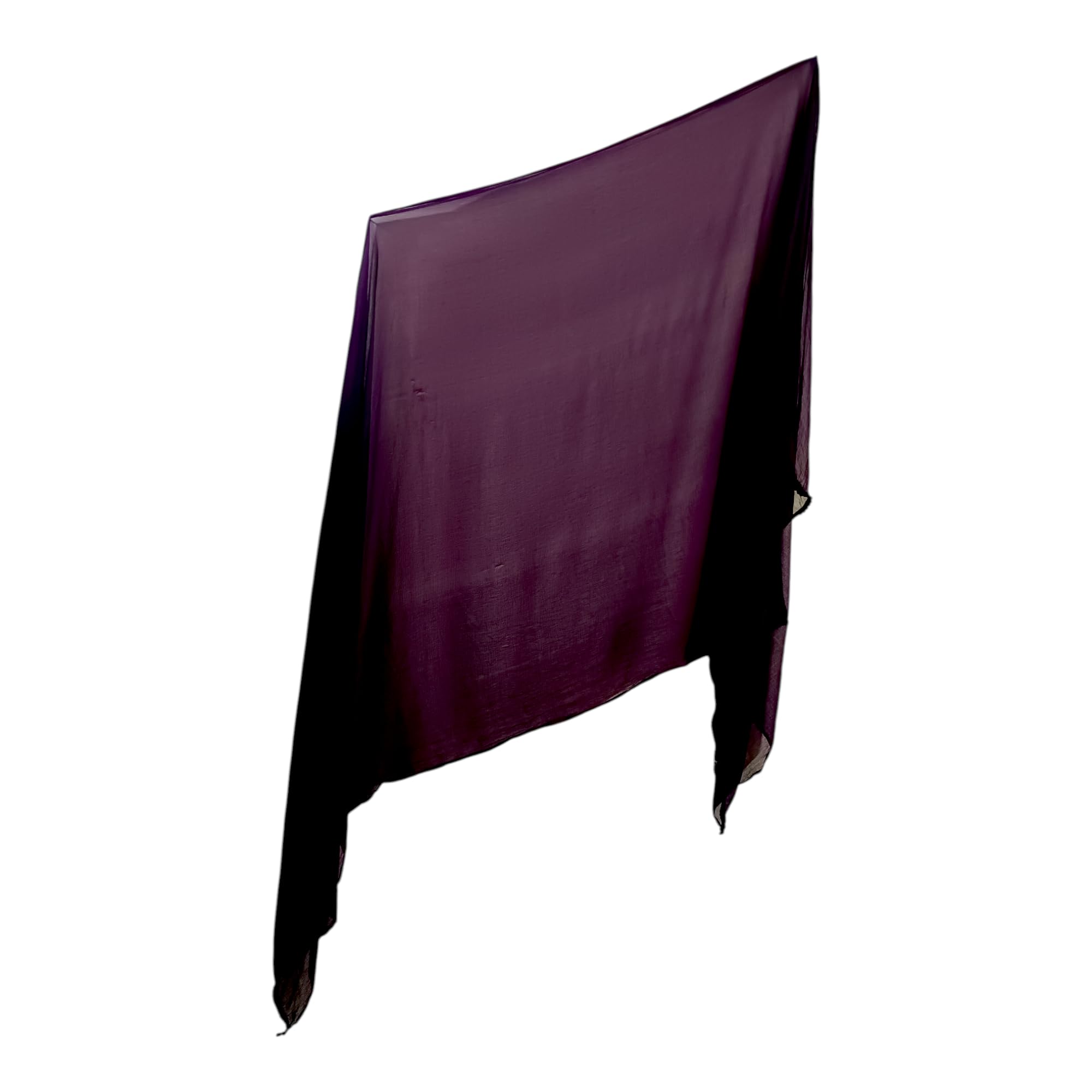Soft Dailywear Casual Chiffon Solid Plain Dupatta for Women and Girls 2.25m Free Size Summer Special Pumpum Border Chunni Odhani for Ladies-image-46