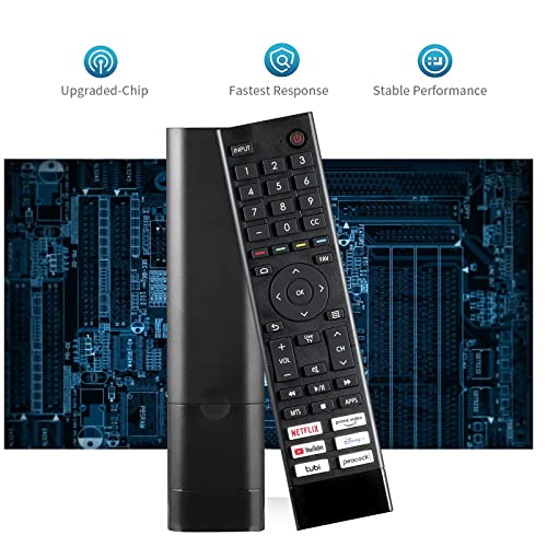 Erf3J80H Universal Replacement Tv Remote Control Fit For Hisense 4K Uhd Android Smart Tv #TOP5