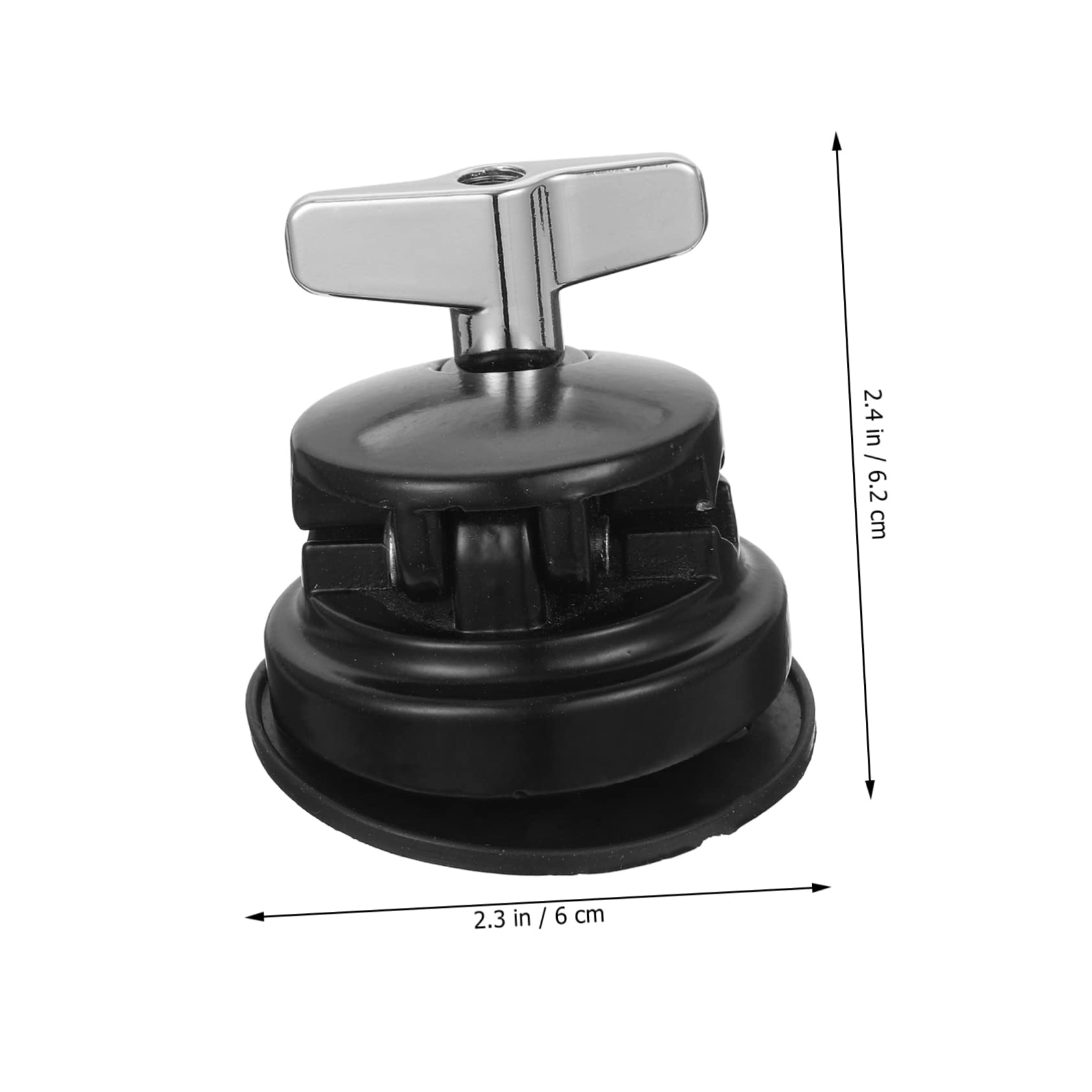 UPKOCH Support de Montage pour Tom en Fer Argenté Réglage Facile et Transfert Sonore, Accessoire pour Batterie Noir Compatible Kit de Percussion