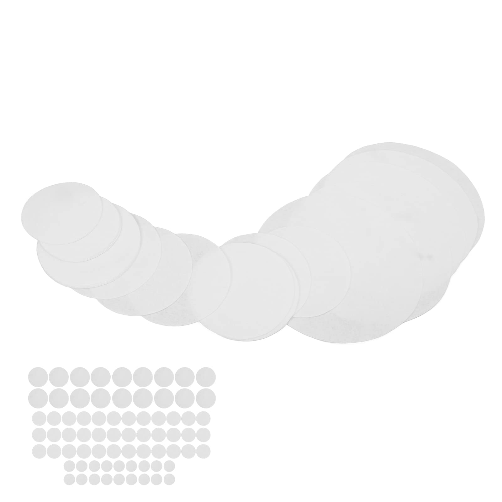 72 Pcs Felt Plate Separators Storage, Felt Plate Dividers Protectors, felt pan separators pan protectors for stacking, Thick Felt Round Plate Separators Pads for Packing Stacking Porcelain Cookware