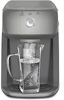 Purificador de Água Quente 800ml Gelada 2,4L Fria e Natural Motor Compressor controle de temperatura reservatorio de 3,3L total Alerta troca de Filtro refil 6 meses ou 3000l Cinza PH41X 220V