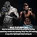 ZooBoo MMA Gloves, Half-Finger Boxing Fight Gloves MMA Mitts with Adjustable Wrist Band for Sanda Sparring Punching Bag Training (One Size Fits Most)