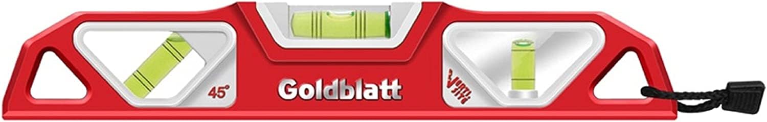 Goldblatt Aluminum Die-Cast Magnetic Torpedo Level, 10 in.