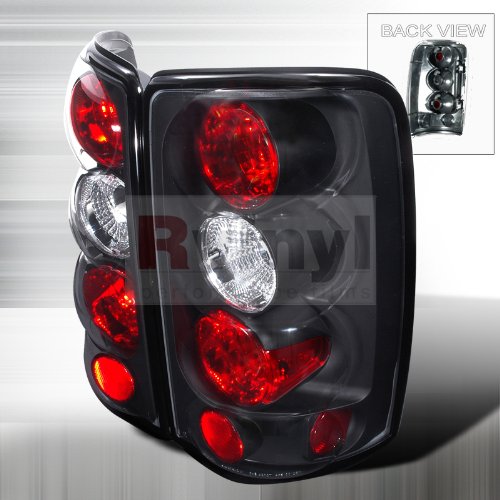 GMC Yukon / Denali /XL 2000 2001 2002 2003 2004 2005 2006 Altezza Tail Lights - Black