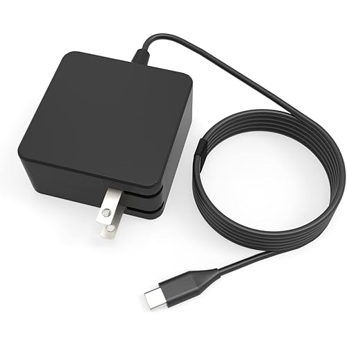Universal 45W USB C Laptop Charger : Chromebook Charger USB-C,Replacement for Hp Asus Samsung Acer Lenovo Dell Google Chromebook Charger,45 Watt Fast Charging Type C AC Adapter Power Cord
