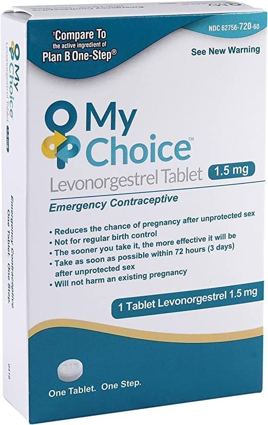 OHM My Choice Anticonceptivo de Emergencia 3 Tabletas (Levonorgestrel Tablet 1.5mg)