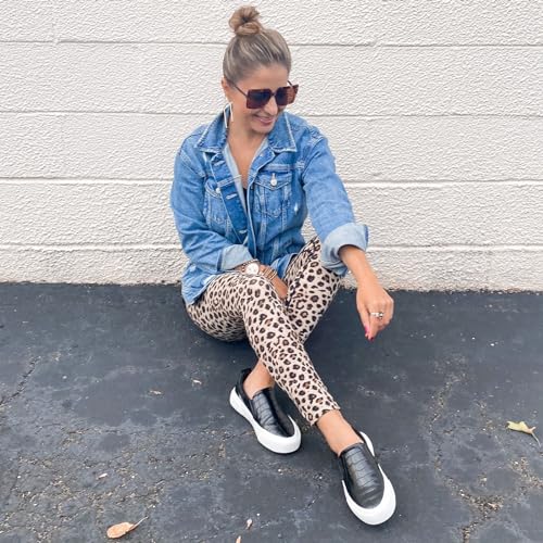 JENN ARDOR Slip On Sneakers Women Comfortable Walking Slip On Shoes Women Memory Foam Womens Fashion Loafers for Women Casual Shoes for Women Flats4