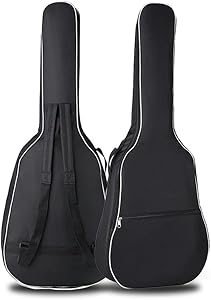 2PCS Guitar Accessory Kit, 40"-41" Guitar Gig Bag With Adjustable Guitar Strap For Yamaha FS800, Shockproof Padded Acoustic Classical Guitar Carry Bag, Water-Resistant Fabric - Walmart Supplies