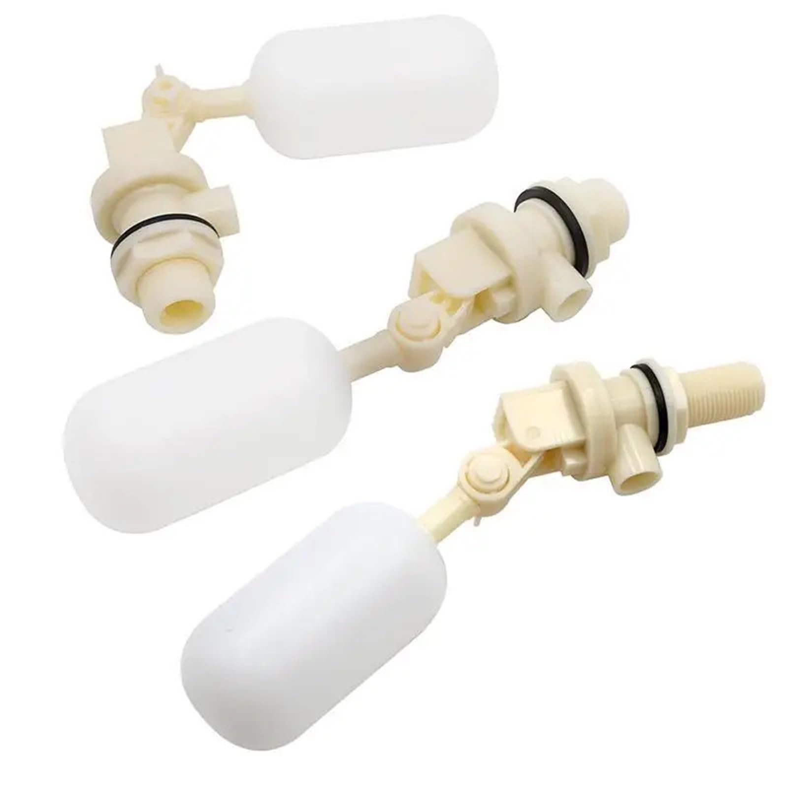Vaeltor Dn15 4Pcs 1/2 Inch 3/4 Inch Automatic Water Float Ball Valve For Farm Cow Dog Drinking Bowl Water Level Control Switch Valve Accessories(Dn15)