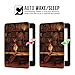 Ayotu Water-Safe Case for Kindle Paperwhite 2018 - PU Leather Smart Cover with Auto Wake/Sleep - Fits Amazon All Kindle Paperwhite Leather Cover (10th Generation-2018)，K10 The Library