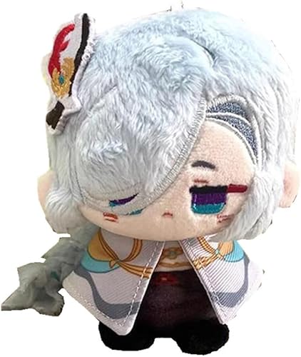 Anime lindo 3.9 in sentado muñecas de felpa juguetes Cosplay bolsa colgante regalo