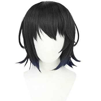 A.[プロフ*確認推薦*]様　ウィッグ材料 Amazon.co.jp: コスプレウィッグ 星街 すいせい 水色 ミックス